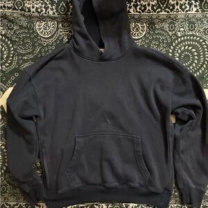 Hollister Navy Blue Men's Pullover Hoodie